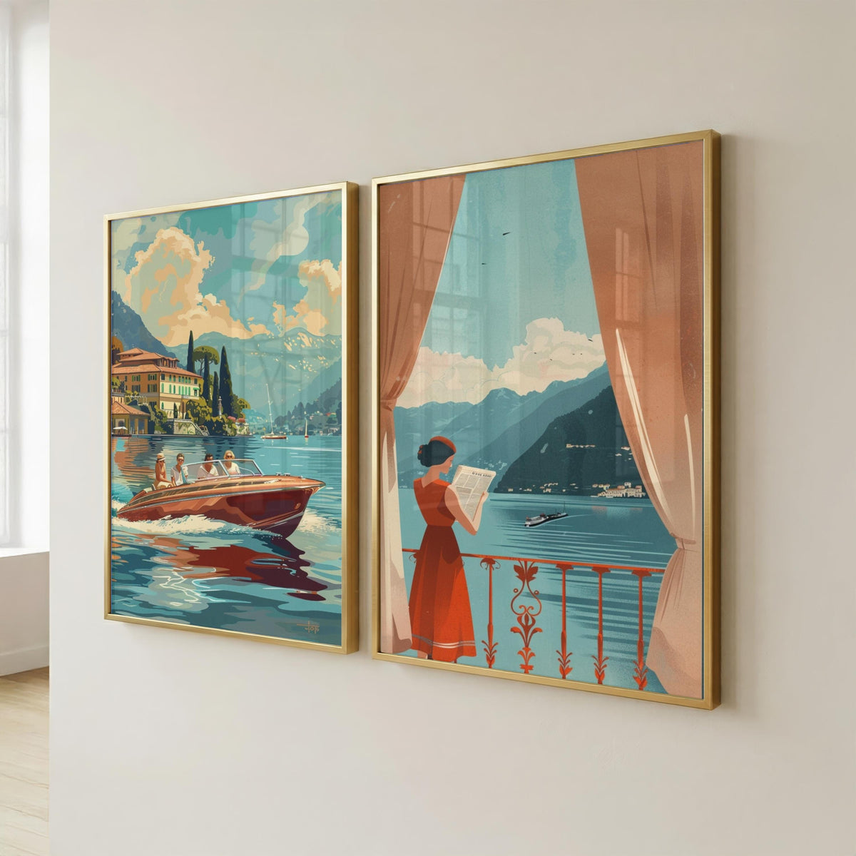 Lake Como Balcony