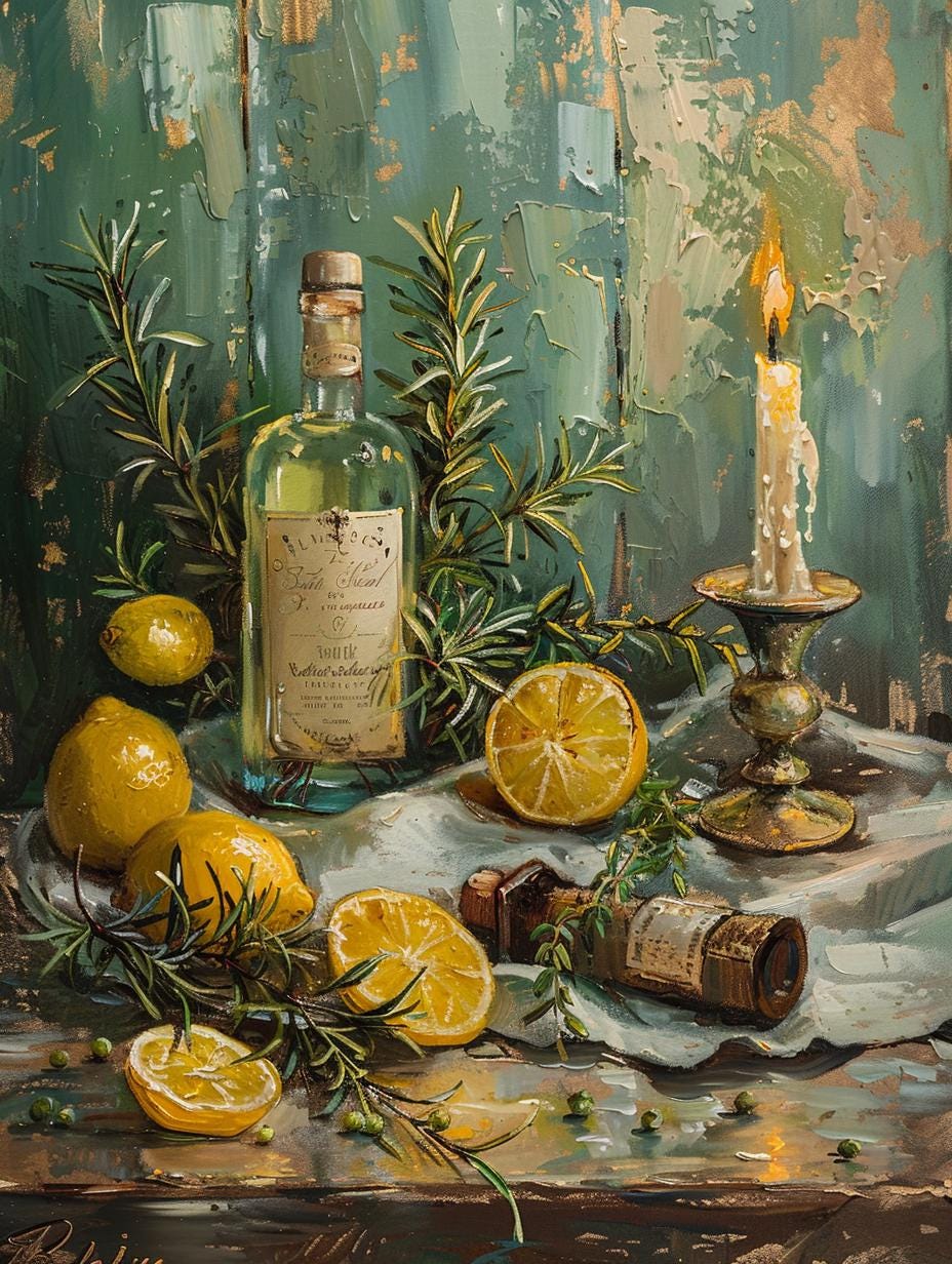 The Limoncello Still Life