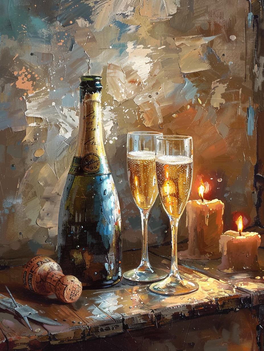 Champagne Study