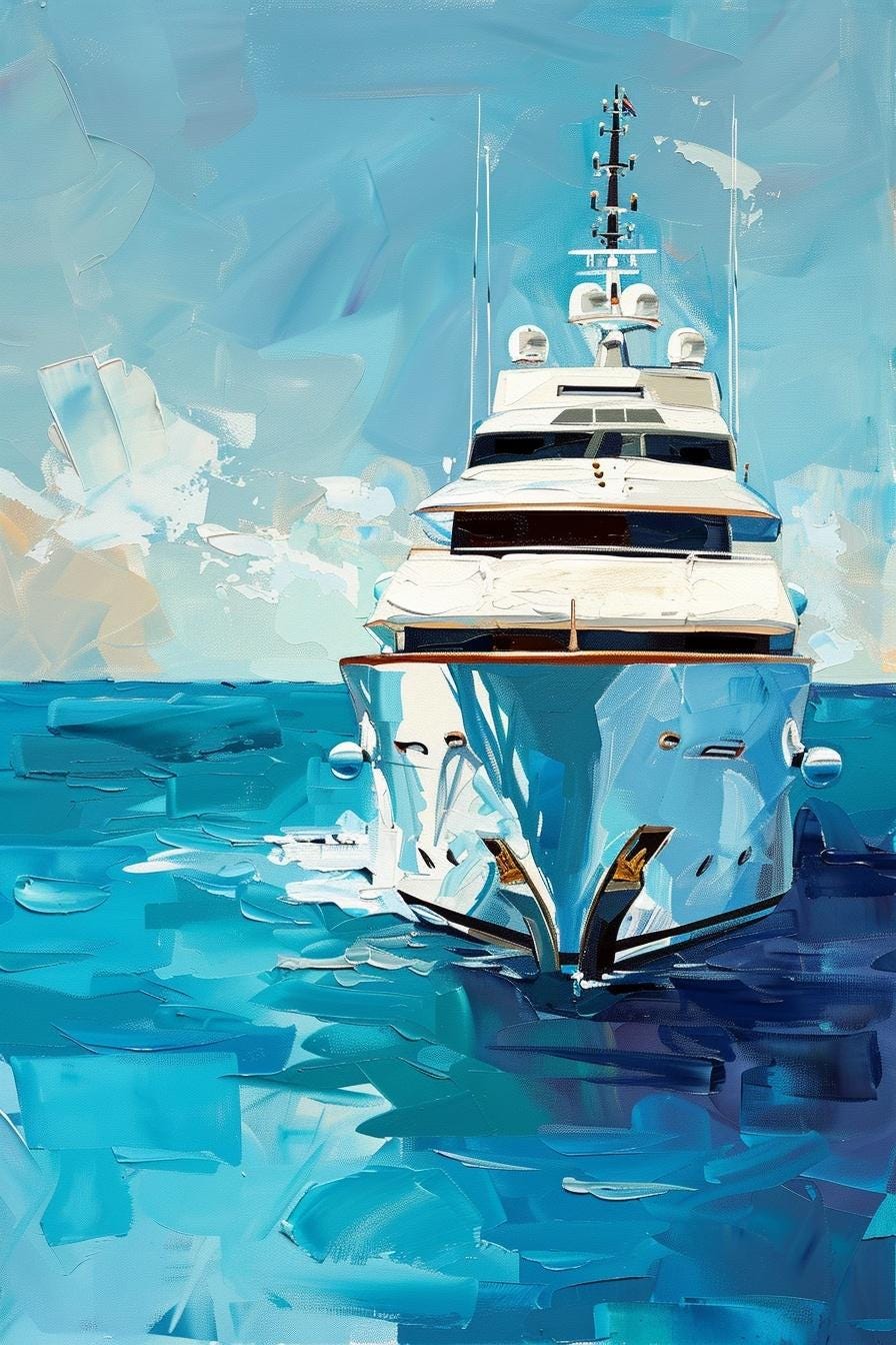 The Blue Yacht