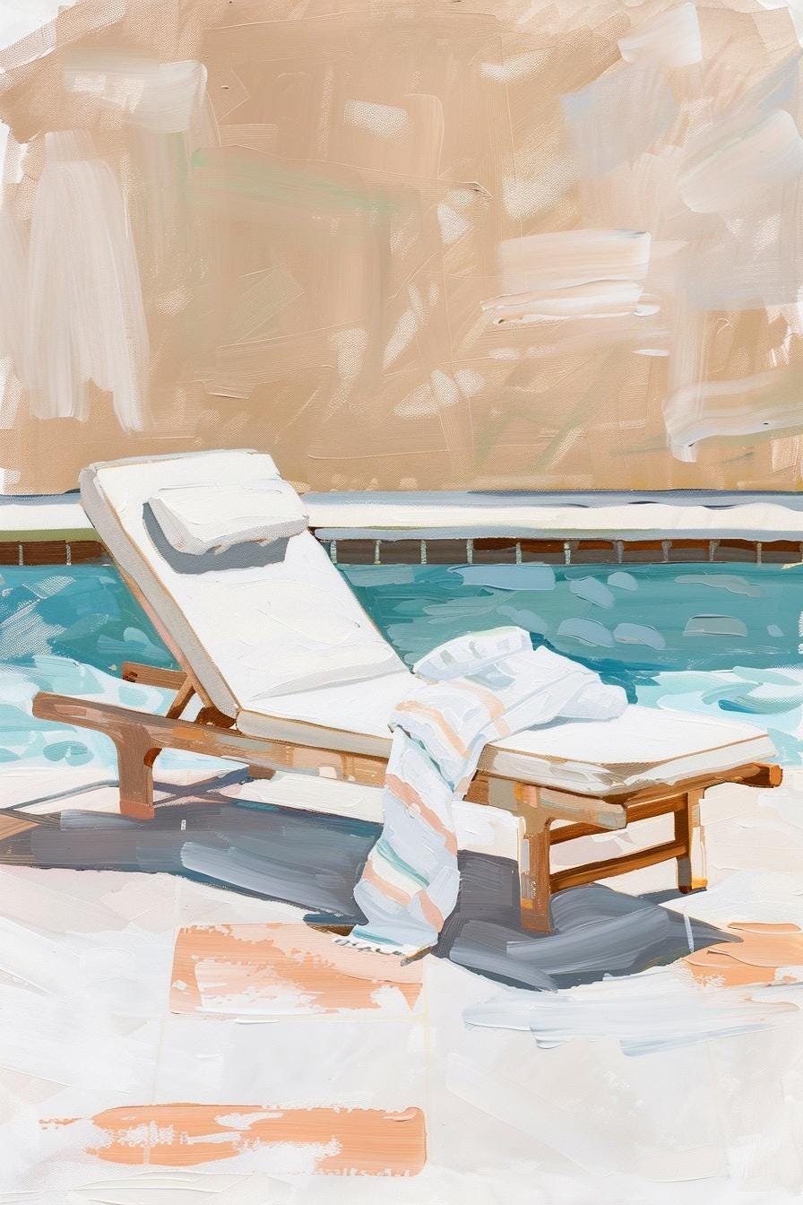 Poolside Repose