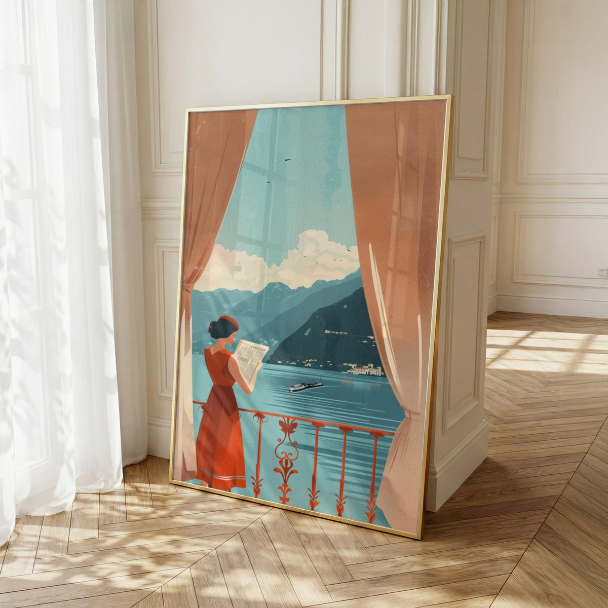 Lake Como Balcony