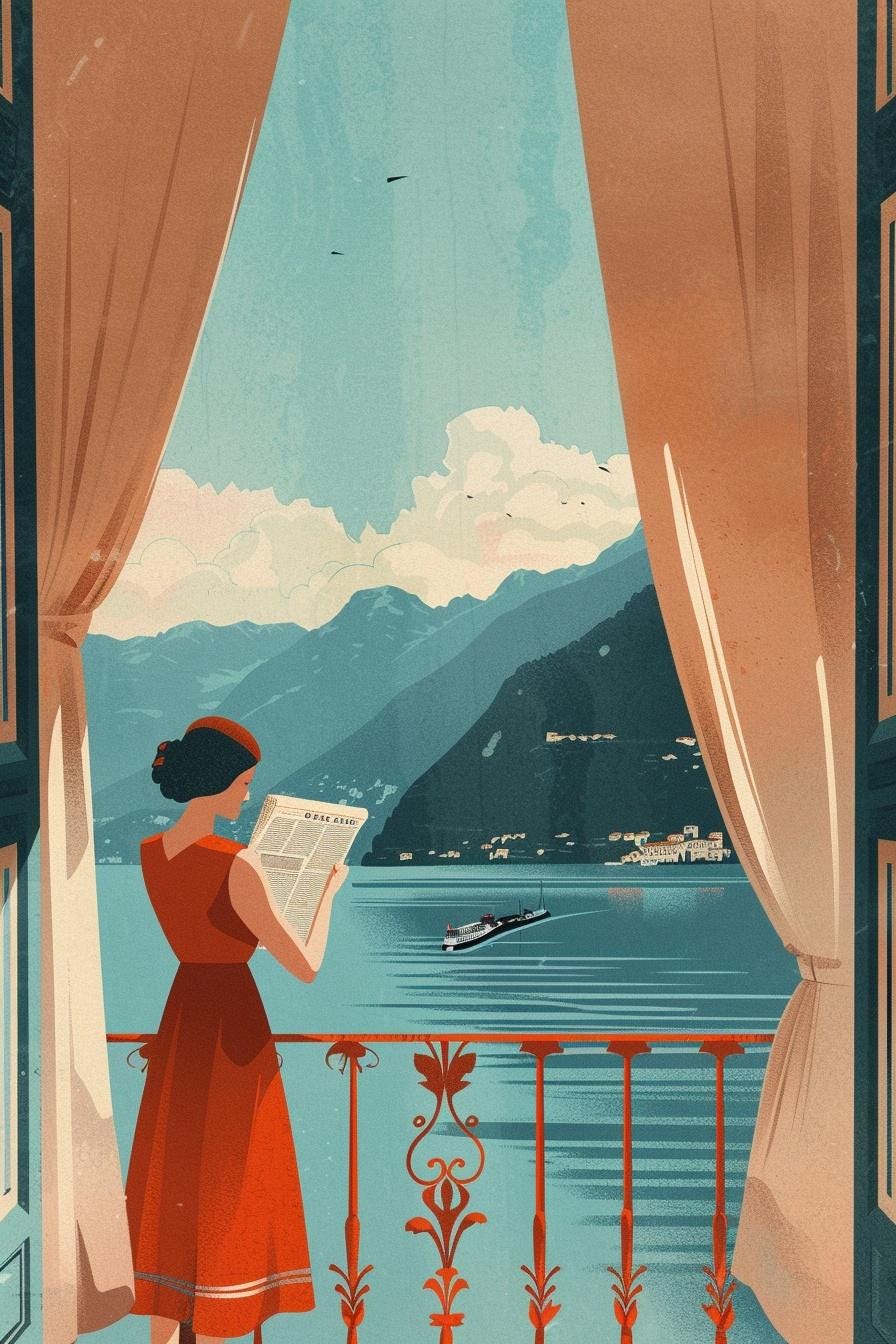 Lake Como Balcony