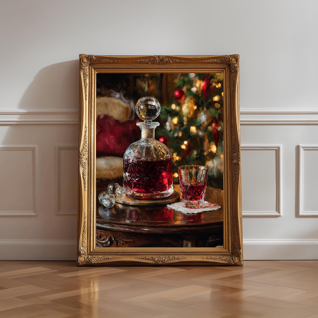 Christmas Decanter