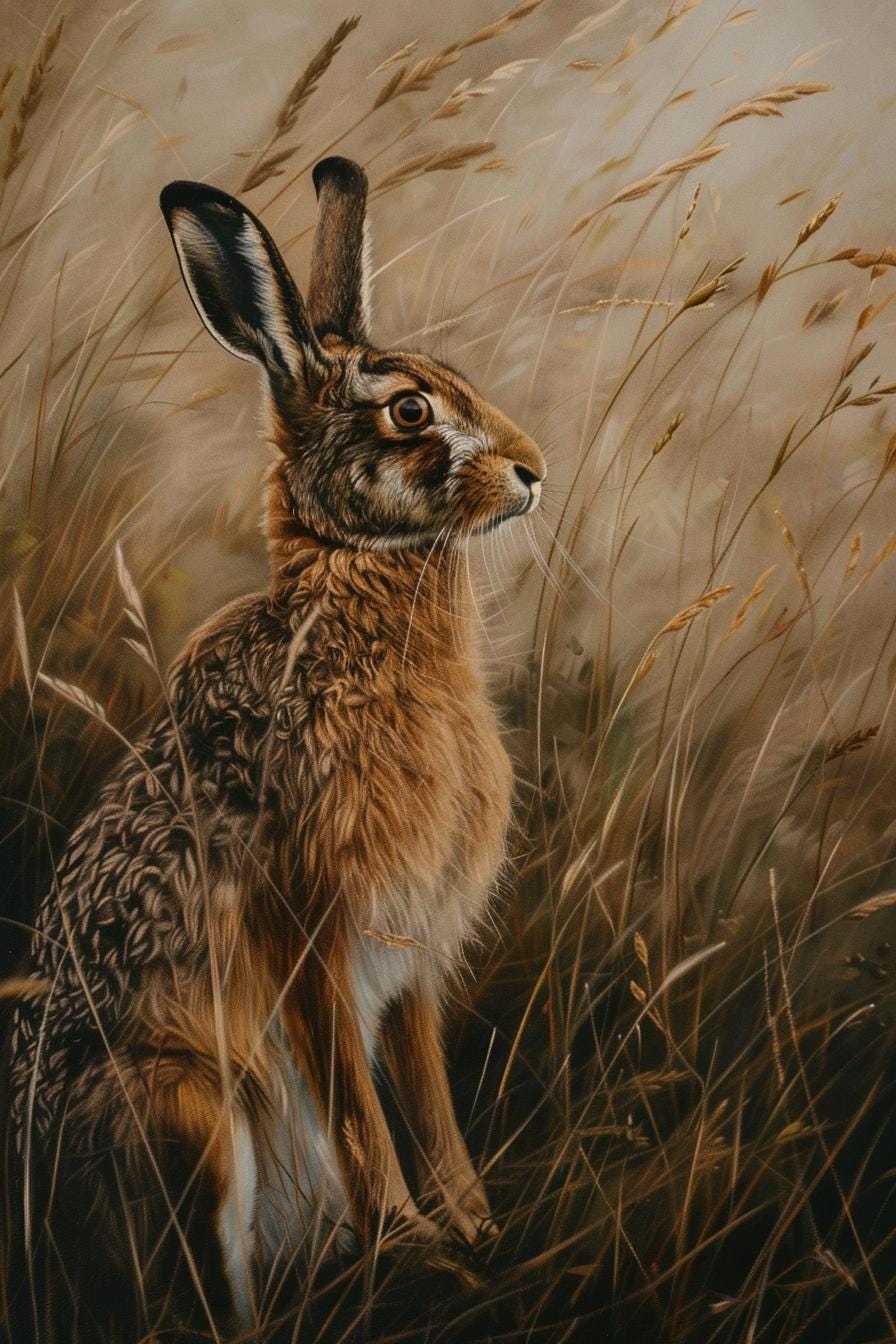 The Hare Portrait