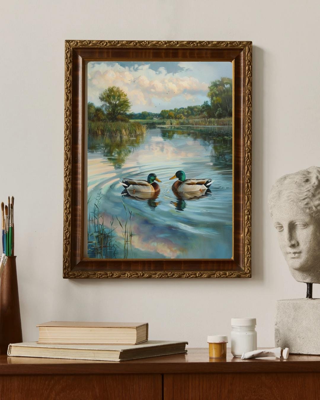 Mallards at Dusk